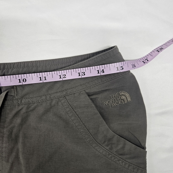 The North Face Paramount Propel Capri Pants Women's Sz 6 Dark Gray Lightweight - Picture 6 of 12